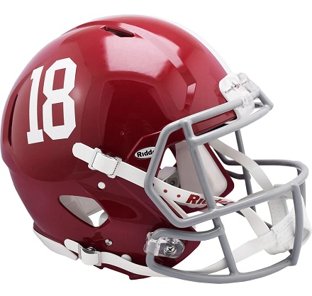 University of Alabama Authentic Speed Football Helmet For Sale