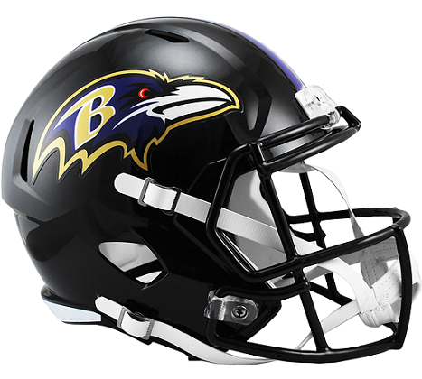 Baltimore Ravens Replica Speed Football Helmet