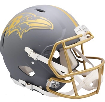 Authentic Speed Baltimore Ravens Alt. Slate Helmet
