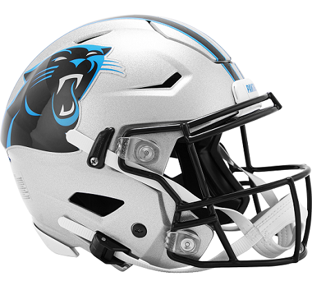 Carolina Panthers Football Helmets