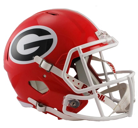 University of Georgia Bulldogs Replica Speed Football Helmet