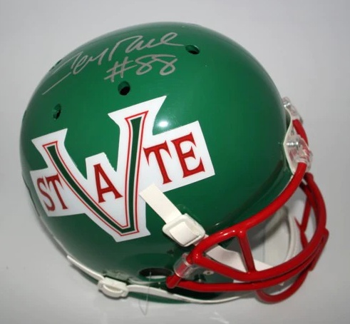 Jerry Rice Signed Mississippi Valley State Football Helmet