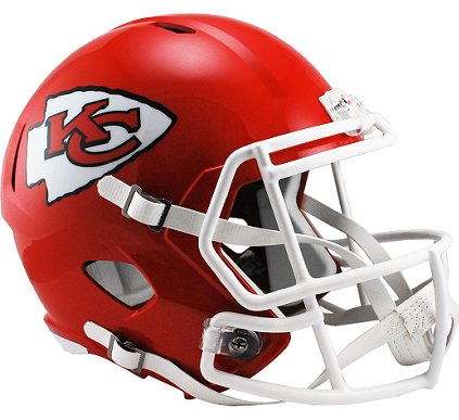 Full-Size Replica Speed Kansas City Chiefs Helmet