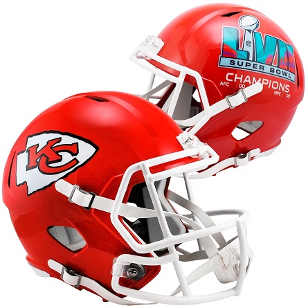 Full-Size Replica Super Bowl LVII Kansas City Chiefs  Helmet