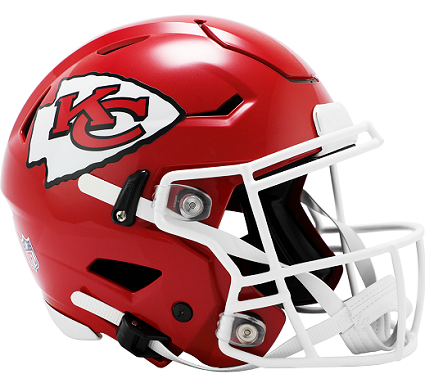 Authentic Kansas City Chiefs Helmet - SpeedFlex Model