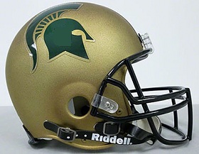Michigan State Football Helmets