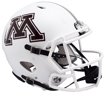 University of Minnesota Replica White Speed Helmet