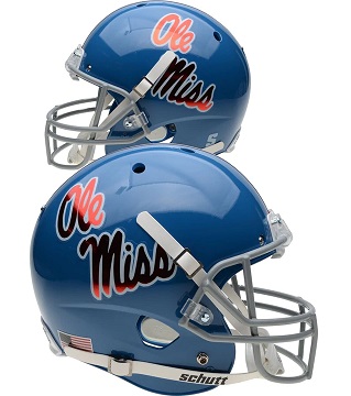 University of Mississippi XP Football Helmet