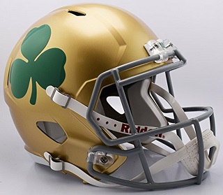 Notre Dame Replica Shamrock Speed Helmet