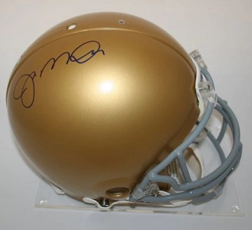 Joe Montana Autographed Authentic Notre Dame Helmet