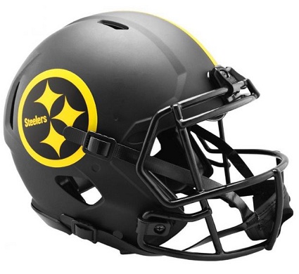 Pittsburgh Steelers Authentic Eclipse Speed Football Helmet