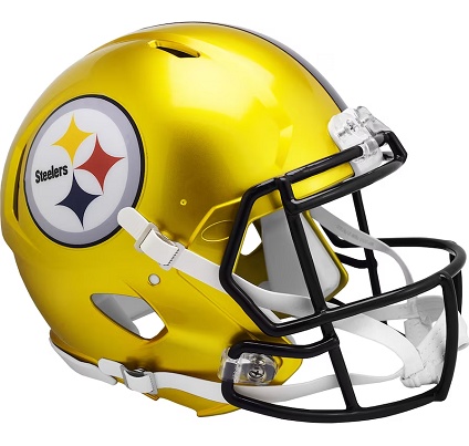 Pittsburgh Steelers Authentic Flash Speed Football Helmet