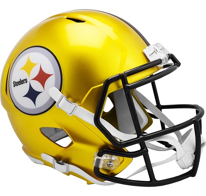 Pittsburgh Steelers Replica Flash Speed Football Helmet