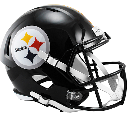 Pittsburgh Steelers Replica Speed Football Helmet