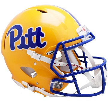 Authentic Revolution Speed Pitt Panthers Football Helmet