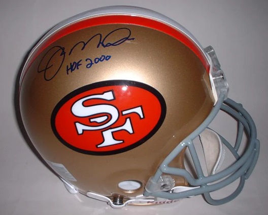 Joe Montana Autographed San Francisco 49ers Helmet
