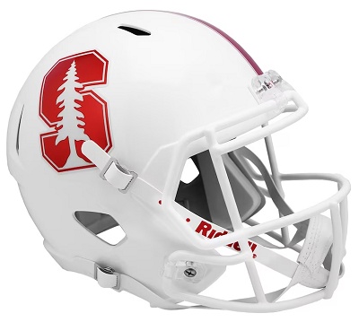Stanford Cardinal Helmets