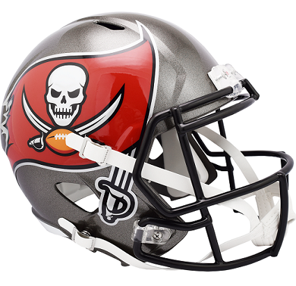 Tampa Bay Buccaneers Replica Speed Football Helmet