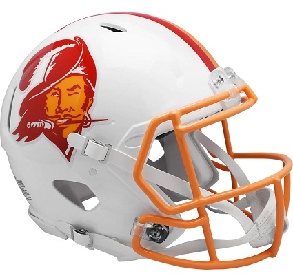 Authentic Tampa Bay Buccaneers 1976-96 Throwback Helmet