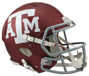 Texas A&M Aggies Replica Speed Helmet
