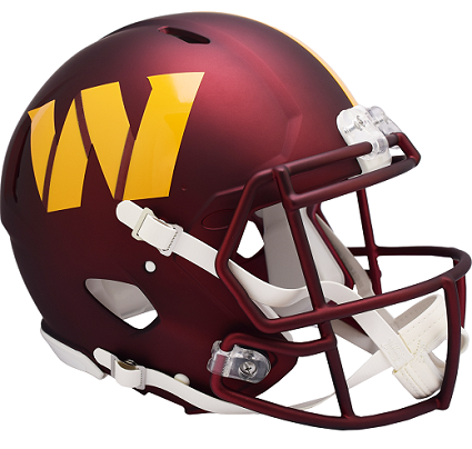 Washington Commanders Authentic Speed Football Helmet