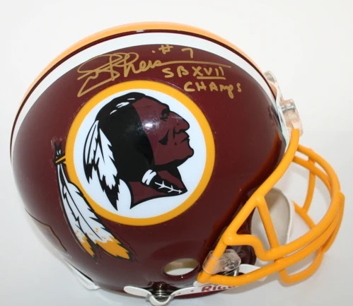 Joe Theismann Autographed Washington Redskins Full-Size Helmet