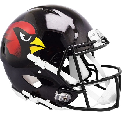 Arizona Cardinals Authentic Alt. Black Speed Football Helmet