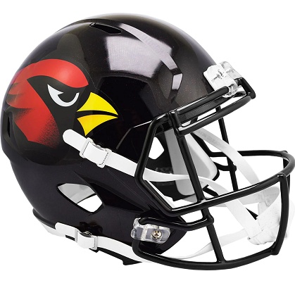 Arizona Cardinals Alt. Black Replica Speed Football Helmet