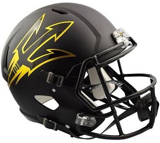 Arizona State Replica Black Speed Football Helmet