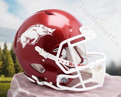 University of Arkansas Razorbacks Authentic Speed Football Helmet