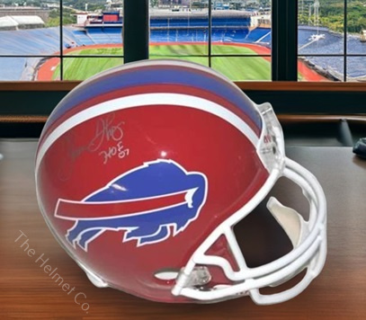 Thurman Thomas Autographed Buffalo Bills Replica Helmet