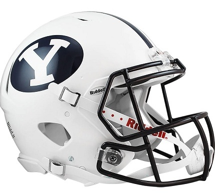 BYU Cougars Authentic Speed Football Helmet