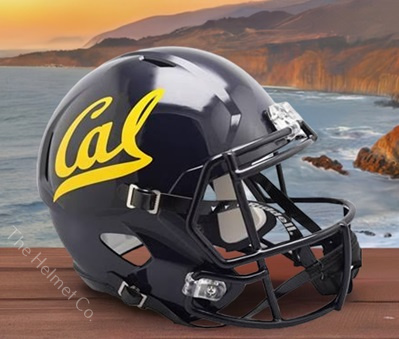 University of California Golden Bears Replica 2023 Speed Football Helmet