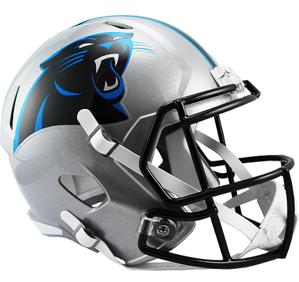 Carolina Panthers Replica Speed Football Helmet