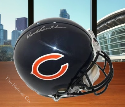 Dick Butkus Signed Chicago Bears Football Helmet