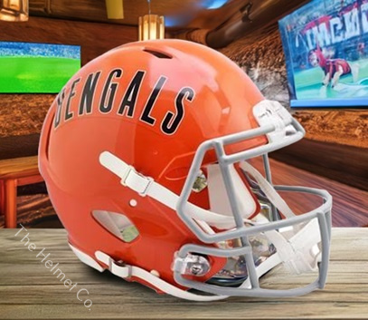 Cincinnati Bengals Authentic Throwback 1968-79 Speed Football Helmet