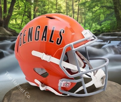 Cincinnati Bengals Replica Throwback 1968-79 Speed Football Helmet