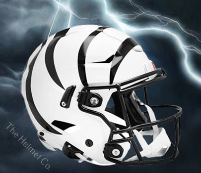 Cincinnati Bengals Authentic Alt. White SpeedFlex Football Helmet