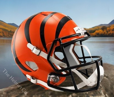 Cincinnati Bengals Replica Speed Football Helmet