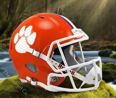 Clemson Tigers Replica Speed Football Helmet