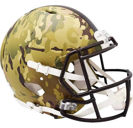 Cleveland Browns Authentic Camo Speed Football Helmet