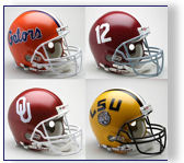 College Football Helmets