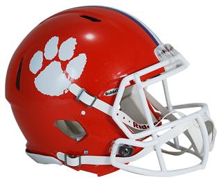 Clemson Football Helmets