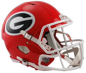 University of Georgia Bulldogs Replica Speed Football Helmet