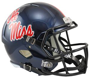 Ole Miss Helmets