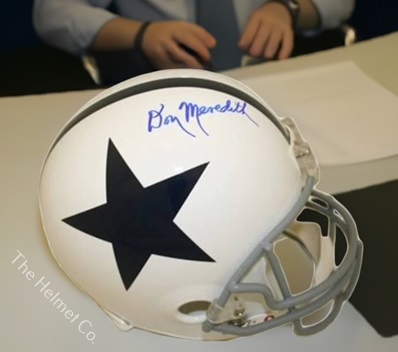 Don Meredith Autographed Dallas Cowboys Helmet