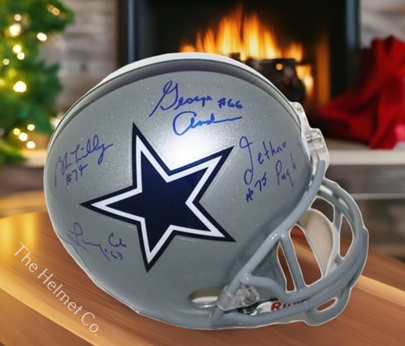 Doomsday Defense Autographed Dallas Cowboys Full-Size Helmet