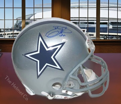 Emmitt Smith Autographed Dallas Cowboys Authentic Helmet