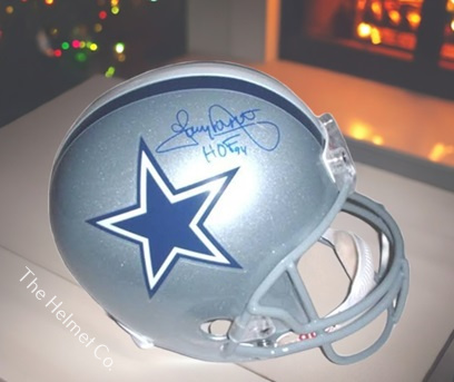 Tony Dorsett Autographed Dallas Cowboys Helmet