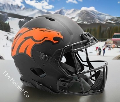 Denver Broncos Authentic Eclipse Speed Football Helmet